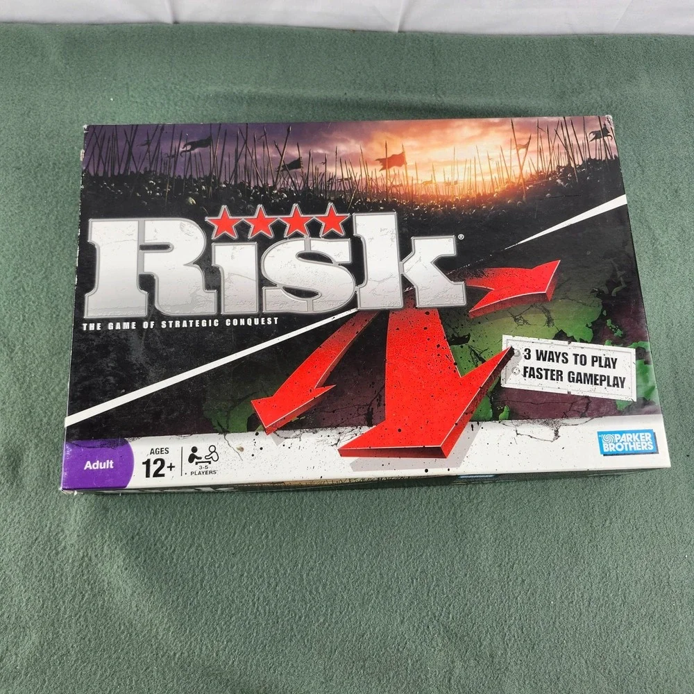 RISK Board Game 100% COMPLETE 2008 Area Control Strategy Game - Picture 9 of 11